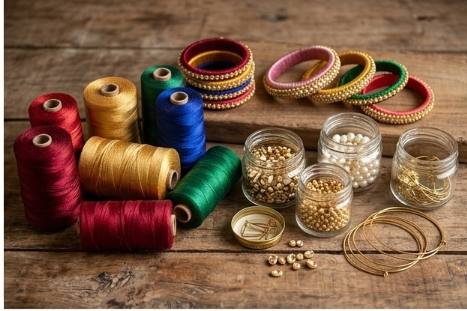 silk thread bangles