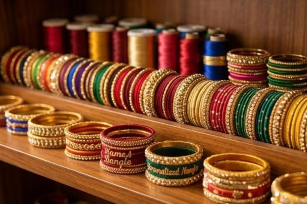 silk thread bangles models